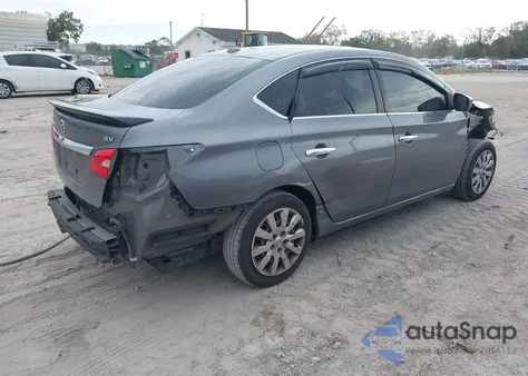 2017 Nissan Sentra S из США, поврежденный, VIN 3N1AB7AP2HY248256